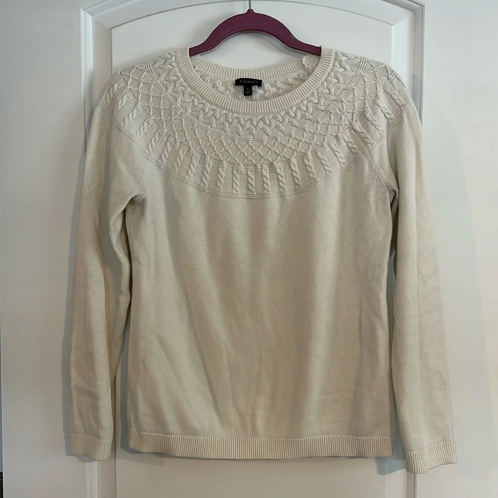 Patterned Neck Sweater - Picture 1 of 2